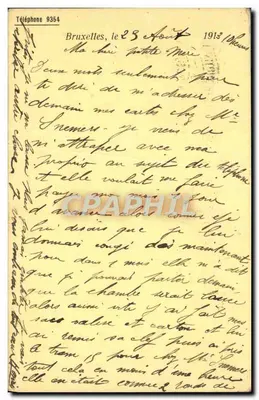 Bruxelas — Fornecimentos gerais para a Ótica e Instrumentos de Precisão — Aug. Diefenbou — n° 44 Avenida do Meio-dia — Verso