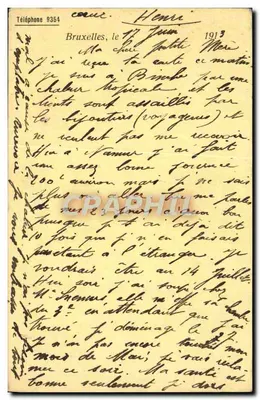 Bruxelas — Casa Aug. Diefenthal-Bourgeois — Fornecimentos para Óptica e Fotografia — Carta postal — Verso