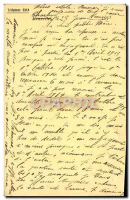 Entier Diefenthal Fournitures générales pour l'optique et la Photographie Avenue du Midi Bruxelles Optique — Verso