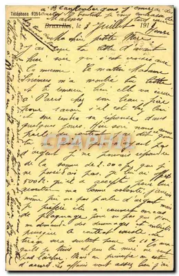 Bruxelas — Fornecimentos para Óptica e Fotografia — Maison Aug. Diefenthal-Bourgeois — Verso