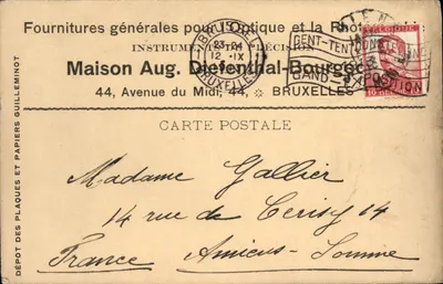 Bruxelas — Casa Aug. Diefenthal-Bourgeois — editor GUILLEMINOT