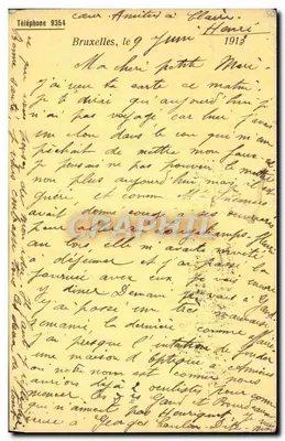 Entier Diefenthal Fournitures générales pour l'optique et la Photographie Avenue du Midi Bruxelles Optique — Verso