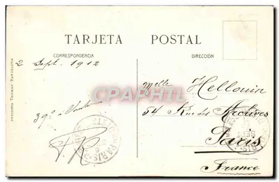 Alcoy - Vista geral — Livraria de José Llorens y Pericás, editor — Verso