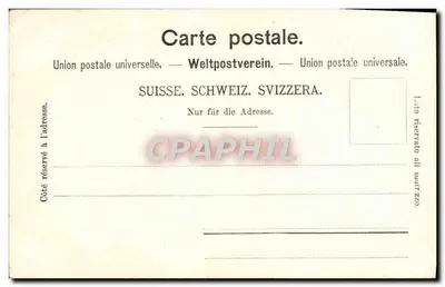 Góry Areuse — widok z przewodu przez kanion — wydawca nieznany, nr 529 Dép. — Rewers