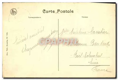Anvers — Bassin au Bois — Wydawca Nels, nr 198 — Rewers
