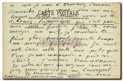 Argel - O Novo Hotel das Correios — editor A. L. éd., Argel, n° 219 — Verso