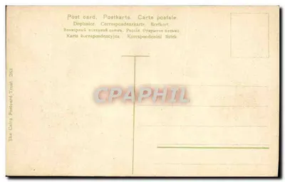 Suez : Moré basse — widok zatoki z mieszkańcami — The Cairo Postcard Trust — Rewers