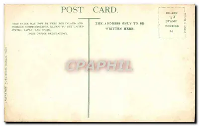 Glencarriff, Co. Antrim — widok panoramiczny — Lawrence Publisher, Dublin 7691 — Rewers