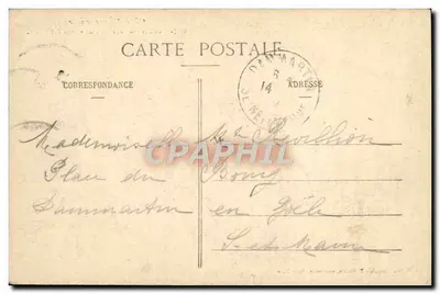 Mont-Saint-Michel — Wybrzeże Emeraude, Strona Wschodnia — G.F. nr 4137 — Rewers