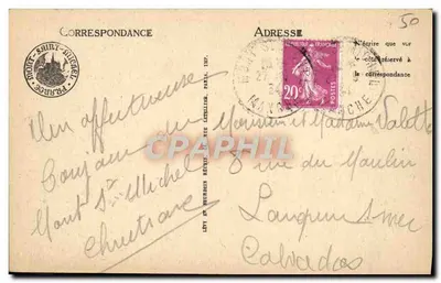 Il Mont-Saint-Michel — Il Châtelet — LL — n°43 — Verso