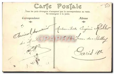 Monte Saint-Michel — Lado nordeste — ND Phal, n°3 — Verso