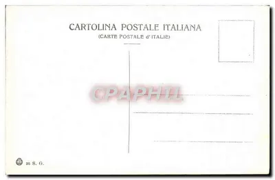 Pallanza widok z wyspy Madre — Jezioro Maggiore — wydawca S.G. nr 86 — Rewers