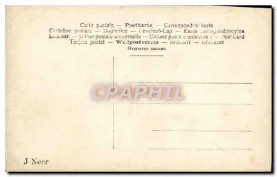 Genua — Widok portu — J. Neer, A.134 — Rewers