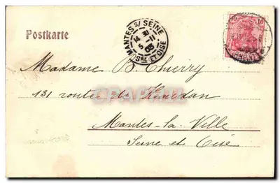 Sala Gürzenich w Kolonii — widok wewnętrzny — Verlag Kürten, Kolonia — Rewers