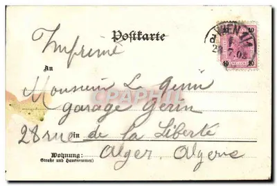 Haupt-Allee — K. k. Prater, Wien II — C. Ladermann Jr., Wien I, n° 876 BC — Rewers