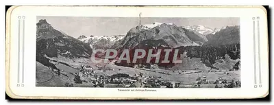 Talansicht mit Gelirgs-Panorama — Engelberg — Grand Hotel & Kurhaus & Hotel Titlis