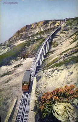 Niesebahn — góra i funikular — Verlag Chr. Brennenstuhl, Mairingen 838