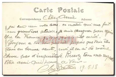 Bizerte — O Square e a Catedral — ND. Fot. n°103 — Verso