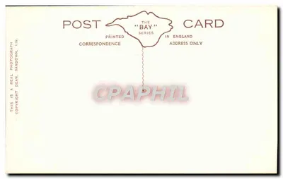 A praia & Dunnose Head, Shanklin — I.W. D.615 — Verso