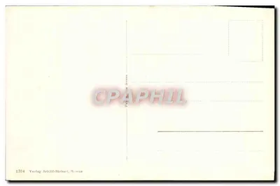Gracz na alphornie — Gracz na alphornie — Wydawnictwo Schild-Richard, Rosen — Rewers