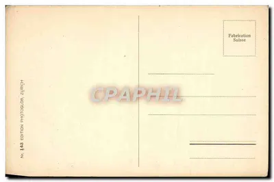 Ginevra, il Molo e vista verso la città — Edizione Photoglob, Zurigo, n°143 — Verso