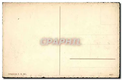 Genewa — Widok mostów i Mont-Blanc — Colagrawure P. H. 881 — Rewers
