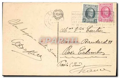 Liège — Plac Nolger — E. Desaix, Bruksela, Rep. Int. — Rewers