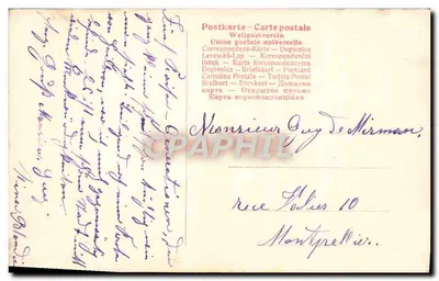 Pięć pokoleń — Rotoproph Berlin nr 6429 — wydawca Rotoproph Berlin — Rewers