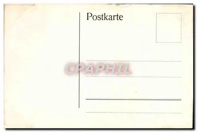 Stara pocztówka Jubileuszowa wystawa Mannheim 1907 — Rewers