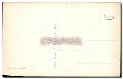 Cotrone - Rione Cappuccini — widok portu i budynków — wydawca DIENA, Turyn — Rewers