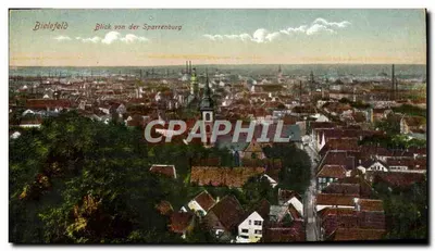 Bielefeld — Vista da Sparrenburg — Trinks & Co. G.m.b.H., Leipzig, Nr. 6