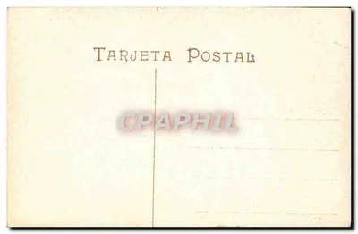 Madryt — Pałac Królewski z Placu Casa de Campo — Hauser y Menet, n° 1709 — Rewers