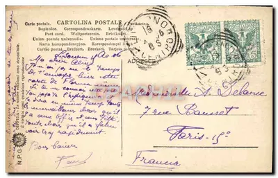Firenze - Battistero - Porta Principale — wydawca A.4 — Rewers