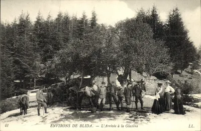 Environs de Blida — A Chegada na Glacière — LL. n°41
