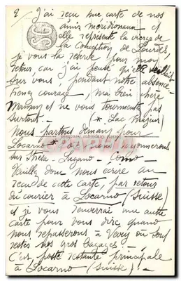 Brigue - São Sebastião - Praça dos Beijos — editor desconhecido, n° 2031 — Verso