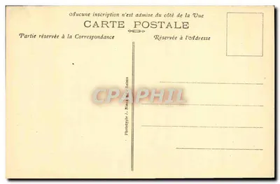 Vila berbere nas margens do Cañon do Oued-el-Abiod — entre Arris e Rhoufi — Cl. J. Rigal, administrador - Aurès — Verso