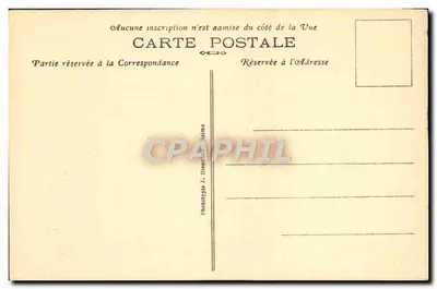 A "guelâa" (armazém berbere fortificado) de Kebèche — Aurès — Cl. J. Rigal, administrador — Verso