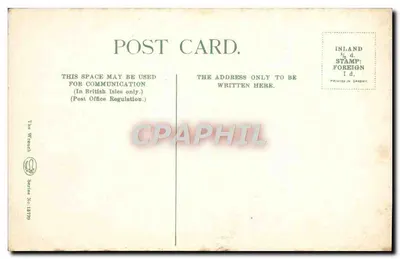 Pont-y-Pant, Betrws-y-Coed — widok mostu i rzeki — The Wreath, seria 13729 — Rewers