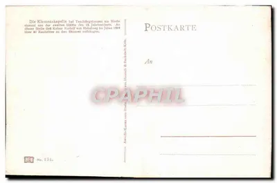 Klemenskapelle — wydawca IBI, nr 134 — Rewers
