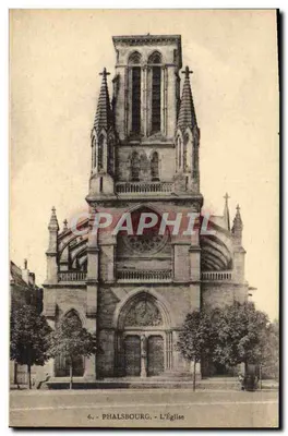 Phalsbourg - A Igreja — editor Fr. Herbster, n°6