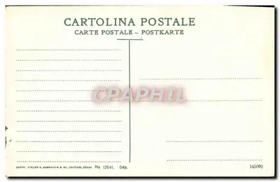 Bordighera — Porta Sottana — Atelier H. Gubbenheim & Cie, nr 12641 — Rewers