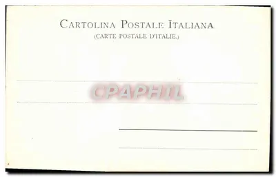 Widok w starym mieście — Bordighera — Steunel & C°, Dresda 6758 — Rewers