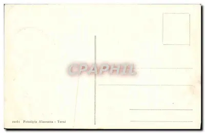 Chiostrino dei Benefattori przed kościołem — Montecassino — Fototipia Alterocca - Terni — Rewers