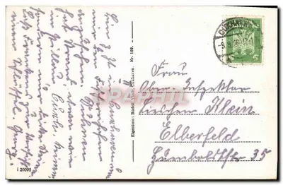 Nordseebad Cuxhaven — Die Seebadeanstalten — Wydawca: Rudolf Vieth, Cuxhaven, nr 109 — Rewers