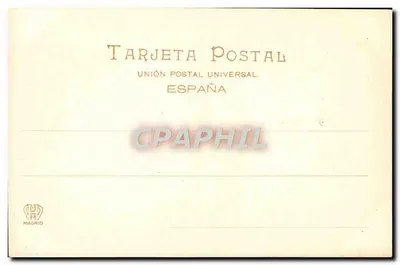 La Concepción — obra de Murillo — editada por Hauser y Menet, Madrid, n° 520 — Reverso