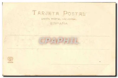 A Virgem dos Dolores — reprodução de uma obra de Murillo — editada por Hauser y Menet, Madrid, n° 339 — Verso