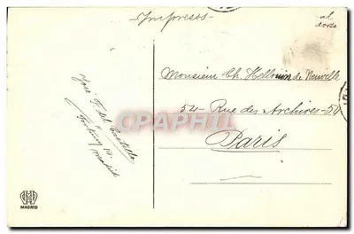Madryt: Katedra św. Manuela i św. Benitosa — Hanser & Menet, n°42 — Rewers