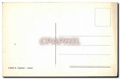 Anzio — Spiaggia di Ponente com Estabelecimento Dea Fortuna — Capolei — Verso