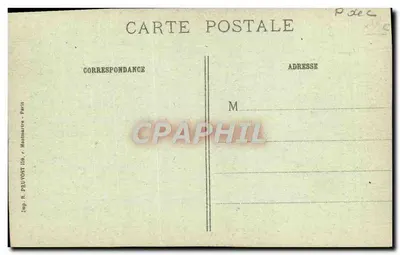 Boulogne-sur-Mer — Katedra — E. Dejonghe, wyd., Boulogne-sur-Mer — Rewers