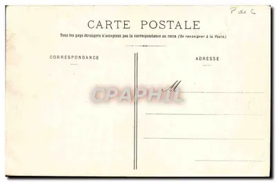 Boulogne-sur-Mer — Der « Souvenir Français »-Denkmal und der Garten — L. D., B., 56 — Rückseite